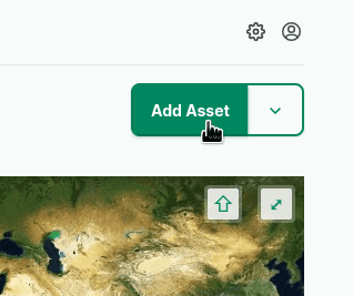 Screenshot of the "Add Asset" button